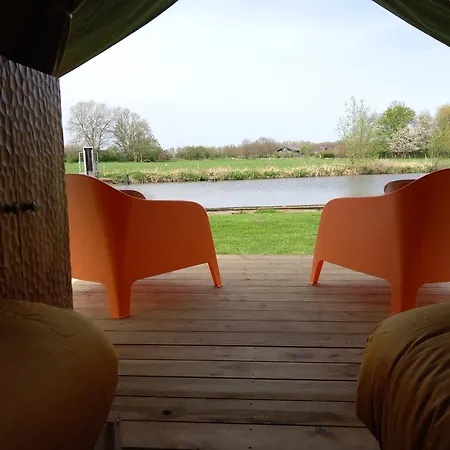 Luxury tent Safari 'weidezicht' Tiel